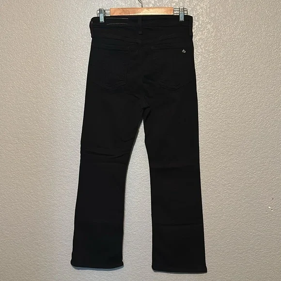 Rag & Bone High Rise Crop Flare Jeans - Picture 5 of 7